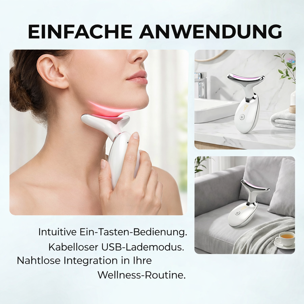 LumiLift Pro™ – Premium Gesichts-Lifting- & Straffungsgerät