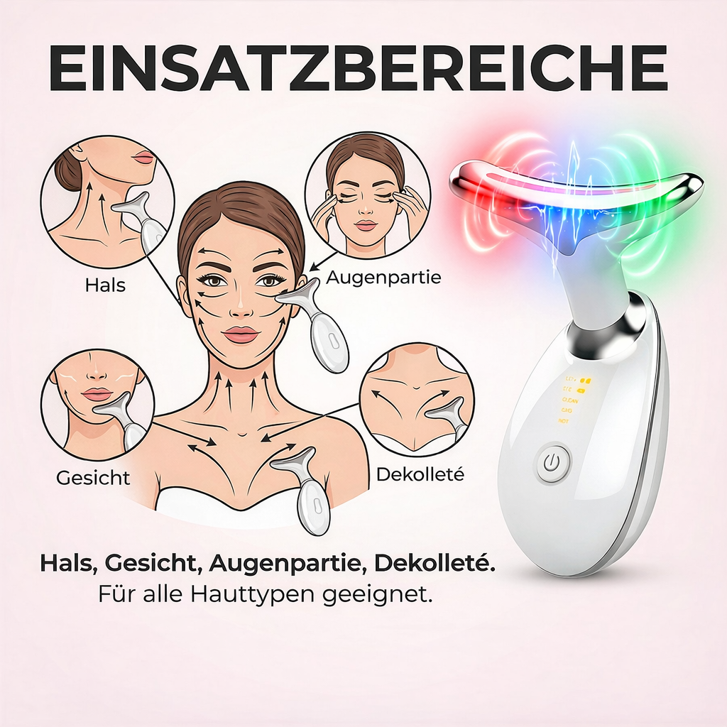 LumiLift Pro™ – Premium Gesichts-Lifting- & Straffungsgerät